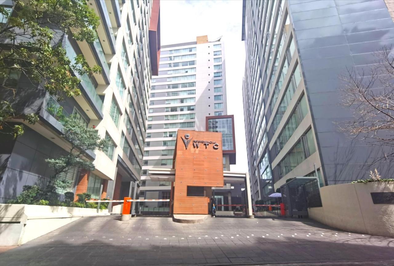 Condo At The Exclusive Residencial Wtc Mexico-stad Buitenkant foto