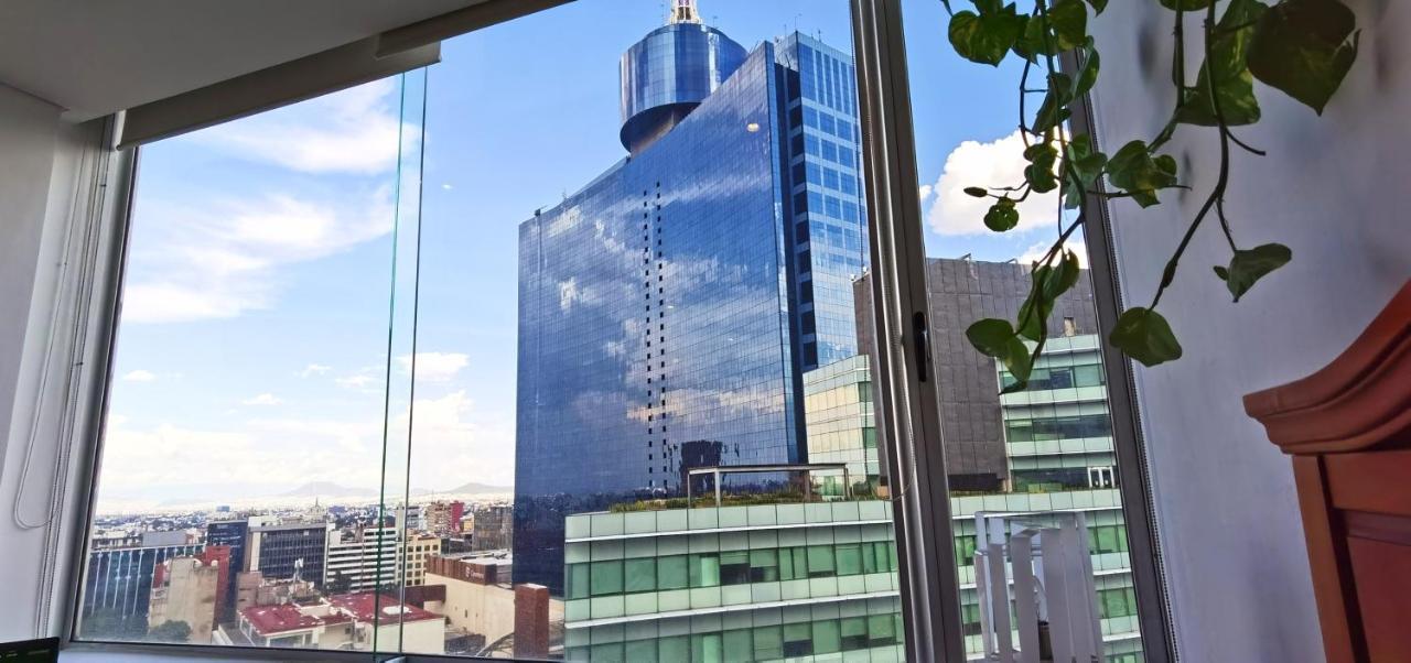 Condo At The Exclusive Residencial Wtc Mexico-stad Buitenkant foto