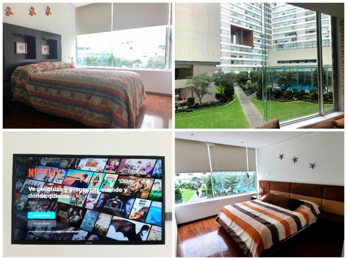 Condo At The Exclusive Residencial Wtc Mexico-stad Buitenkant foto