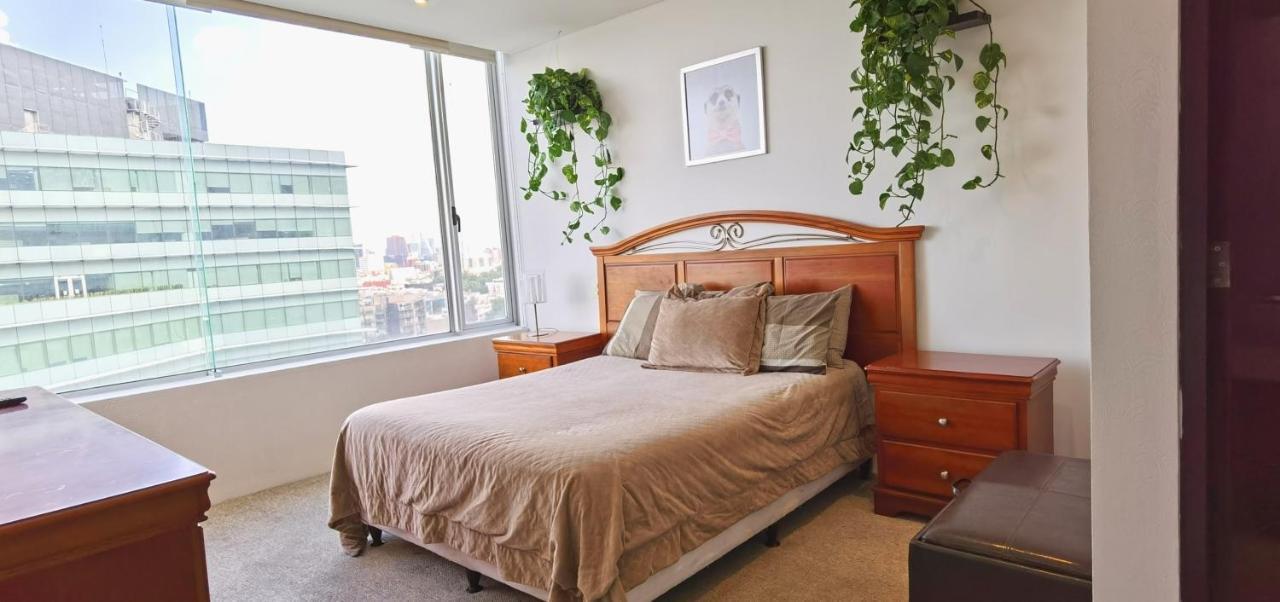 Condo At The Exclusive Residencial Wtc Mexico-stad Buitenkant foto